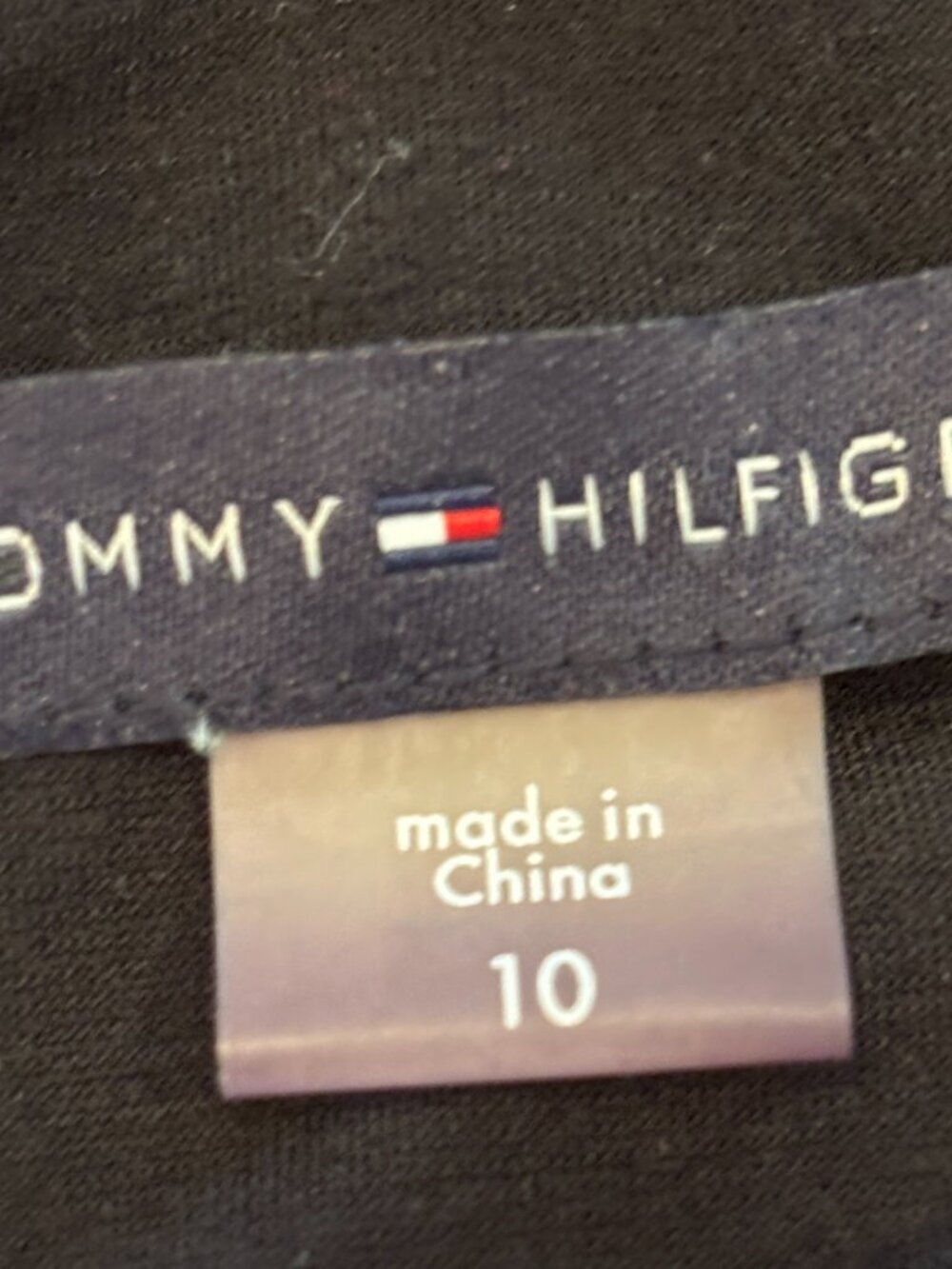 Tommy Hilfiger Polka Dot Faux-Wrap Dress Size 10 Like New - Picture 4 of 5